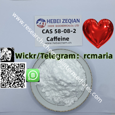 Chine Caféine de CAS 58-08-2    Wickr/télégramme : rcmaria fournisseur